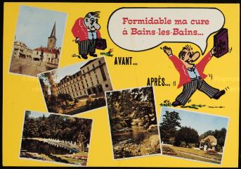 Formidable ma cure à Bains-les-Bains. Avant... Après....