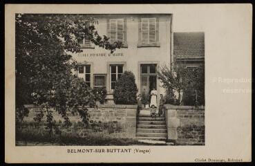 Belmont-sur-Buttant. - [École primaire et mairie].