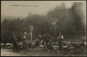 Bussang. - À la frontière. Col d'Oderen.