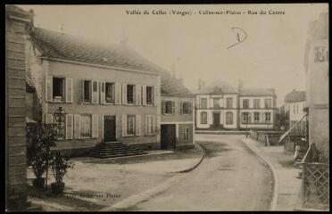 Vallée de Celles - Celles-sur-Plaine. - Rue du Centre.