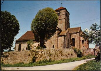 [Champ-le-Duc]. - La vieille église du 11e s. construite en grès rouge.