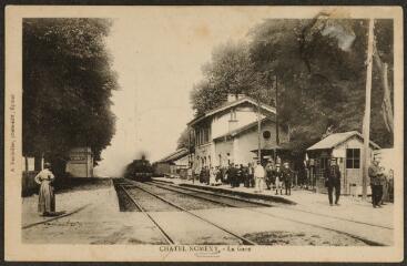 Châtel-Nomexy. - La gare.