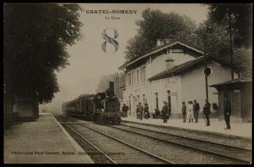 Châtel-Nomexy. - La gare.