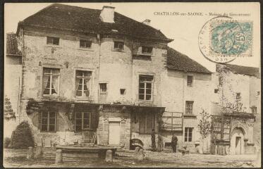 Châtillon-sur-Saône. - Maison du gouverneur.