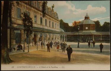 Contrexéville. - L'hôtel et le pavillon.