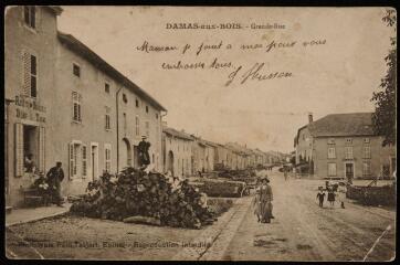 Damas-aux-Bois. - Grande-rue.