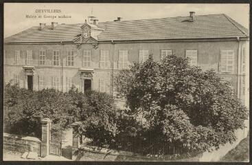 Deyvillers. - Mairie et groupe scolaire.