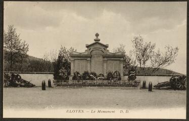 Éloyes. - Le monument.