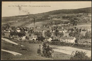 Fraize. Vue panoramique vers les Aulnes.