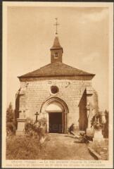 Grand. - La très ancienne chapelle du cimetière sous laquelle on découvrit au Xe siècle les reliques de sainte Libaire.