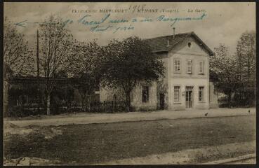 Environs de Mirecourt-Hymont. - La gare.