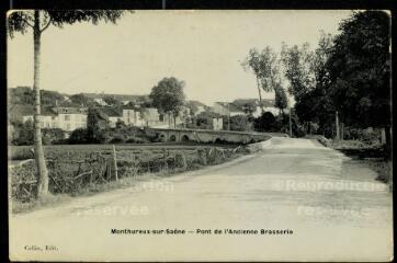 Monthureux-sur-Saône. Pont de l'ancienne brasserie.