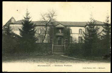 Morizécourt. Château Pothier.