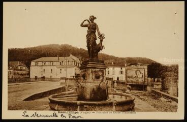 [La Neuveville-lès-Raon]. - Fontaine de Diane Chasseresse.