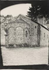 Chapelle d’Aureil-Maison.- Vue extérieure (abside).