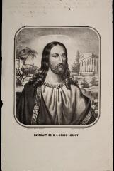 Portrait de N. S. Jésus-Christ.