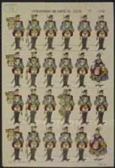 Cuirassiers de Louis 15 (1770).