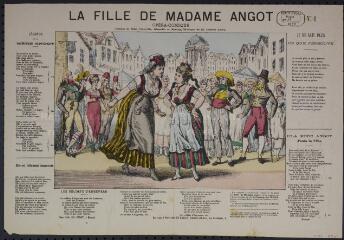 La fille de madame Angot, N° 1. Opéra-comique. Paroles de MM. Clairville, Siraudin et Koning, musique de M. Charles Lecoq.