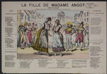 La fille de madame Angot, N° 2. Opéra-comique. Paroles de MM. Clairville, Siraudin et Koning, musique de M. Charles Lecoq.