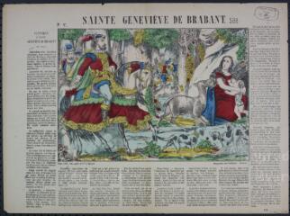 Sainte Geneviève de Brabant.