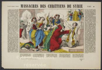 Massacres des chrétiens de Syrie.
