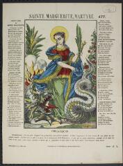 Sainte Marguerite, martyre.