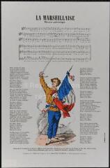 La Marseillaise, hymne patriotique.– Paroles et partition de l'hymne national français.