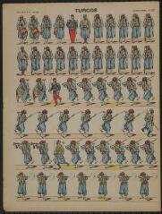 Turcos (n° 229). [Catalogue spécial des soldats - soldats français - 6 rangs à pied - 54 sujets].