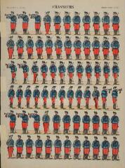 Chasseurs (n° 237). [Catalogue spécial des soldats - soldats français - 6 rangs à pied - 71 sujets].