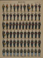 Marine (n° 241). [Catalogue spécial des soldats - soldats français - 6 rangs à pied - 67 sujets].