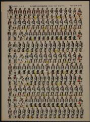 Grenadiers (Vieille Garde Impériale) (n° 422). [Catalogue spécial des soldats - soldats français - troupes anciennes - 10 rangs à pied - 151 sujets].