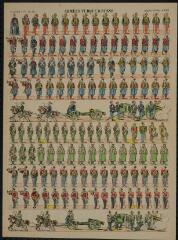 Armées turque et russe (n° 669). [Catalogue spécial des soldats - soldats étrangers - Russie - 10 rangs à pied - 152 sujets].