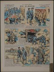 La guerre en Alsace (n° 99 ter). [Catalogue spécial des images - image ordinaire - guerre 1914-1918 - 6 vignettes].