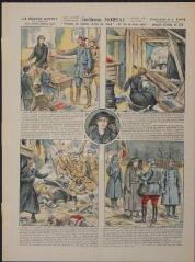 Emilienne Moreau, l'héroïne de Loos (n° 120). [Catalogue spécial des images - image ordinaire - guerre 1914-1918 - 4 vignettes].