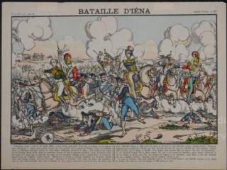 La bataille d'Iéna (n° 127). [Catalogue spécial des images - Batailles (1 tableau)].