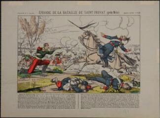 Bataille de Saint-Privat (n° 139). [Catalogue spécial des images - batailles].