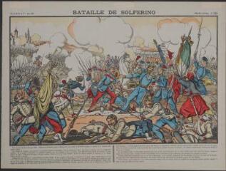 Bataille de Solferino (n° 168). [Catalogue spécial des images - Batailles (1 tableau)].