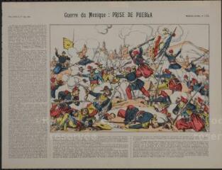 Prise de Puebla (n° 175). [Catalogue spécial des images - Batailles (1 tableau)].