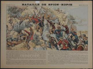 Bataille de Spion-Kop (n° 182). [Catalogue spécial des images - Batailles (1 tableau) - Afrique du Sud].