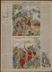 Au Dahomey: combats de Dogma et d'Akpa (n° 191). [Catalogue spécial des images - Batailles (1 tableau) - Au Dahomey].