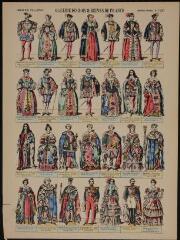 Galerie des rois et reines de France (n° 1400 ). [Catalogue spécial des images - Galerie historique].