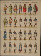 Galerie des grands capitaines (n° 1403). [Catalogue spécial des images - Galerie historique].