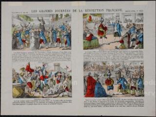 Les grandes journés de la révolution française (n° 1422). [Catalogue spécial des images - Histoire de France].