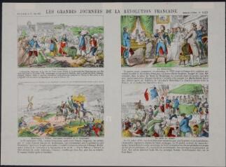 Les grandes journés de la révolution française (n° 1423 ). [Catalogue spécial des images - Histoire de France].