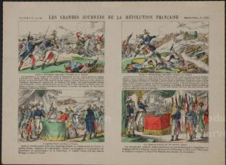 Les grandes journés de la Révolution française (n° 1424 ). [Catalogue spécial des images - Histoire de France].