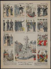 L'amiral Courbet (n° 1431 ). [Catalogue spécial des images - Histoire de France ].