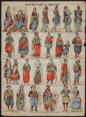 Turcs et Orientaux (n° 1455). [Catalogue spécial des images - Costumes divers].