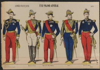 Armée française. État-major général (n°1401). [Catalogue général - Scènes diverses].