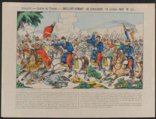 Actualité. Guerre de Tunisie. Brillant combat de cavalerie. 18 octobre 1881 (n° 156).