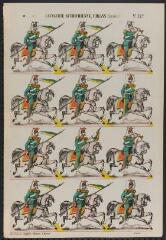 Cavalerie autrichienne. Uhlans (Lanciers) (n° 377).